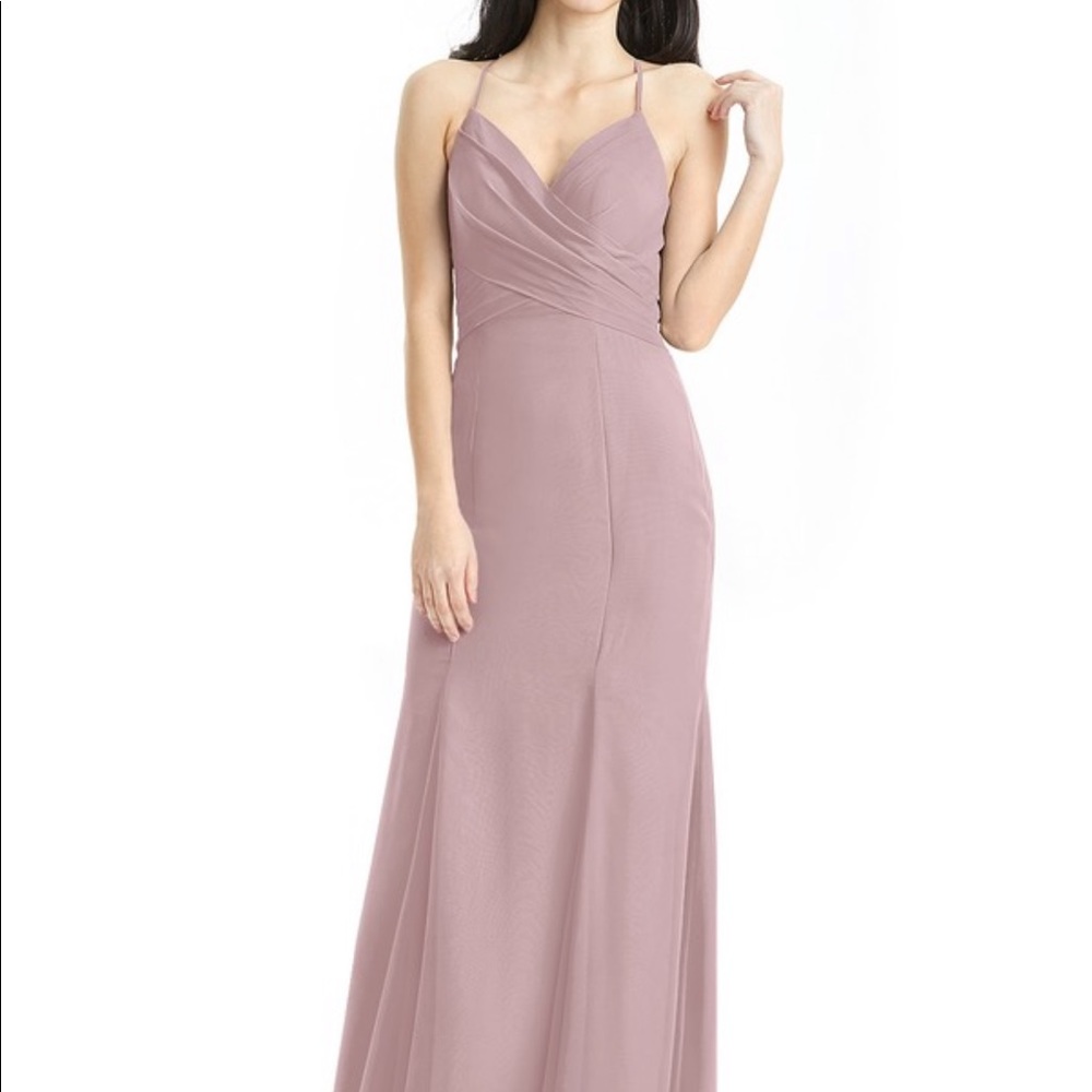 Azazie Carolina bridesmaid dress A2 Vintage Mauve